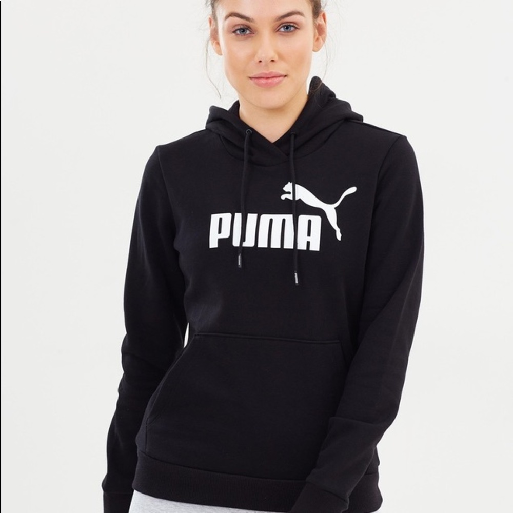 Black puma sweater
